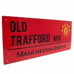 Manchester United FC Street Sign RD 3