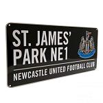 Newcastle United FC Street Sign BK 3