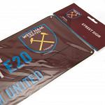 West Ham United FC Street Sign CL 3