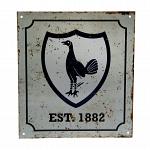 Tottenham Hotspur FC Retro Logo Sign 2