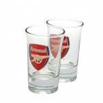 Arsenal FC Shot Glass Set - 2 Pack 2