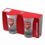 Arsenal FC Shot Glass Set - 2 Pack 3