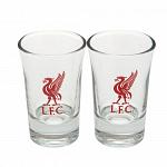 Liverpool FC 2pk Shot Glass Set 3