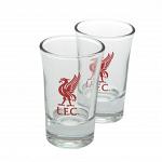 Liverpool FC 2pk Shot Glass Set 2