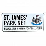Newcastle United FC Street Sign 3