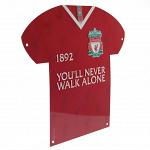 Liverpool FC Metal Shirt Sign CR 2