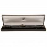 Liverpool FC Black IP Leather Bracelet 3