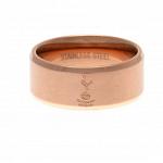 Tottenham Hotspur FC Rose Gold Plated Ring Medium 3