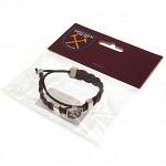 West Ham United FC PU Slider Bracelet 2