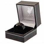 Liverpool FC Black IP Ring Small 3