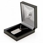Arsenal FC Dog Tag & Chain - Engraved Crest 2