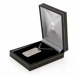 Tottenham Hotspur FC Dog Tag & Chain - Engraved Crest 2