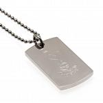 Tottenham Hotspur FC Dog Tag & Chain - Engraved Crest 3