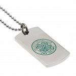 Celtic FC Colour Crest Dog Tag & Chain 2