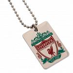Liverpool FC Enamel Crest Dog Tag & Chain 2