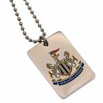 Newcastle United FC Enamel Crest Dog Tag & Chain 2