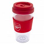Arsenal FC Clear Grip Travel Mug 2