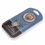 Manchester City FC Dog Tag & Chain - Silver Plated 3