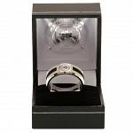 Manchester City FC Ring - Black Inlay - Size U 3