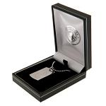 Manchester City FC Dog Tag & Chain - Engraved Crest 3