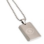 Chelsea FC Dog Tag & Chain - Pattern 2