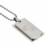Celtic FC Double Dog Tag & Chain 2