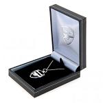 Arsenal FC Sterling Silver Pendant & Chain CR 3