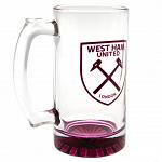 West Ham United FC Stein Glass Tankard CC 2