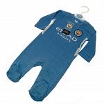 Manchester City FC Sleepsuit 0/3 mths SQ 3