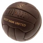 West Ham United FC Football Soccer Ball - Retro 2