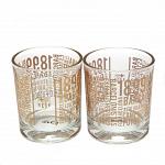 FC Barcelona 2pk Whiskey Glass Set 2