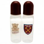 West Ham United FC 2pk Feeding Bottles 3