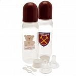 West Ham United FC 2pk Feeding Bottles 2