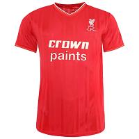 Liverpool FC Retro 1986 Home Shirt Mens L