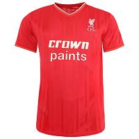 Liverpool FC Retro 1986 Home Shirt Mens S