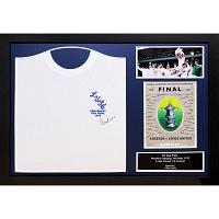 Leeds United FC 1972 Clarke Signed Shirt (Framed) Leeds United FC 1972 Clarke Signed Shirt (Framed)