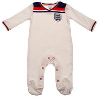 England FA Sleepsuit 82 Retro 9-12 Mths