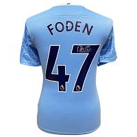 Manchester City FC Foden Signed Shirt