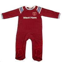 West Ham United FC Sleepsuit 6-9 Mths ST