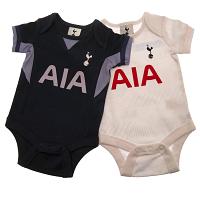 Tottenham Hotspur FC 2 Pack Bodysuit 6/9 mths GD