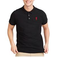 Liverpool FC Conninsby Polo Mens Black Medium