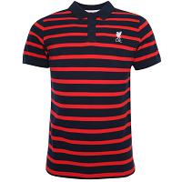 Liverpool FC Stripe Polo Mens Large