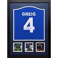 Rangers FC 1972 Greig Signed Shirt (Framed)