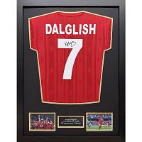 Liverpool FC 1986 Dalglish Signed Shirt (Framed)