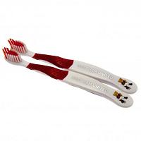 West Ham United FC Twin Pack Toothbrush Junior