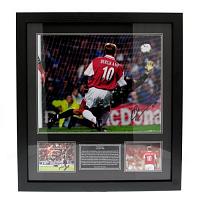 Dennis Bergkamp Signed Framed Print