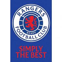 Rangers FC Poster Crest 5
