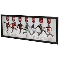 Liverpool FC Top Goal Scorers Framed Picture
