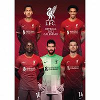 Liverpool FC Calendar 2022