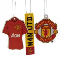 Manchester United FC Air Freshener - 3 Pack